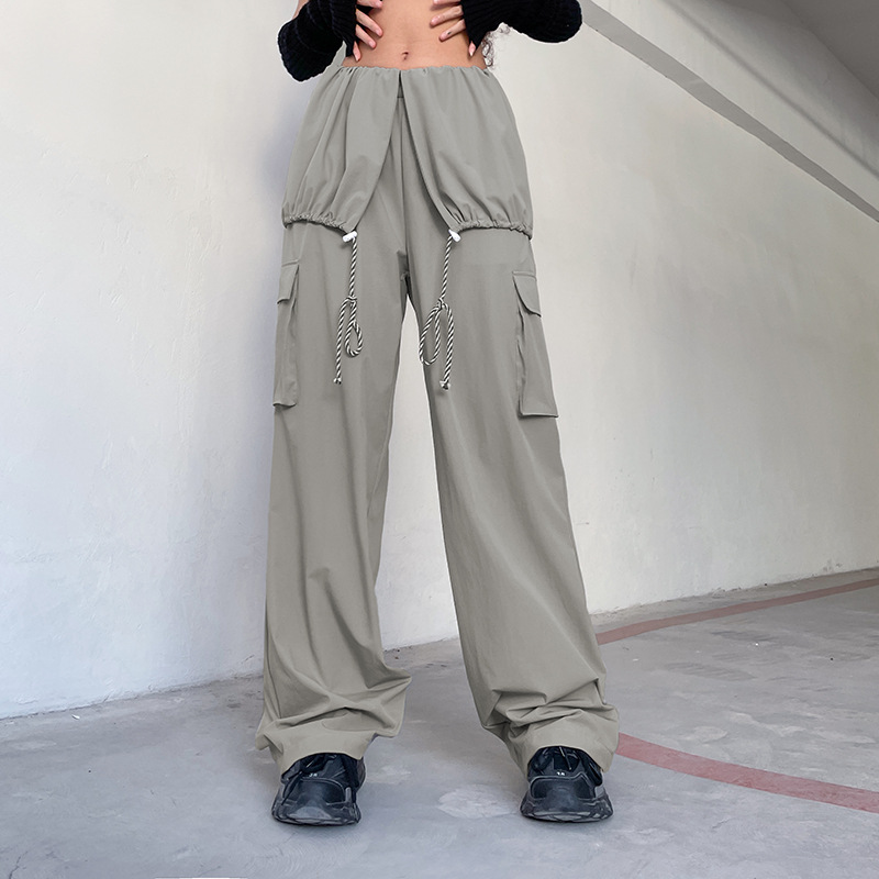 Women's Loose And Soft Cargo Pants 